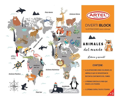 Divertiblock Animales Del Mundo