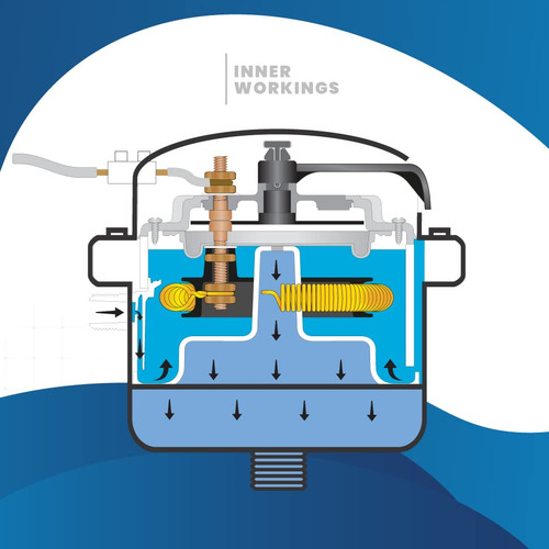 Calentador De Agua Eléctrico Para Ducha Boccherini, 220 V/24