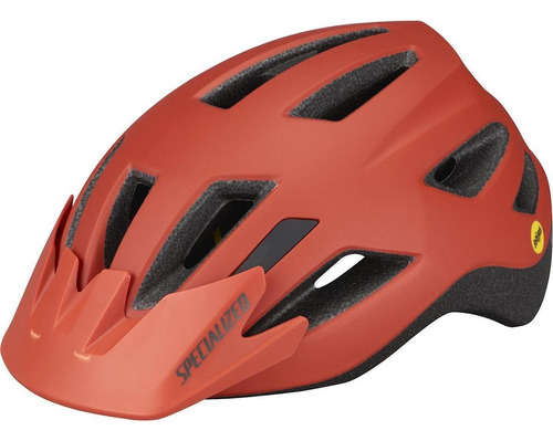 Casco Bicicleta Specialized Ciclismo Shufle Led Color Rojo Talle Joven