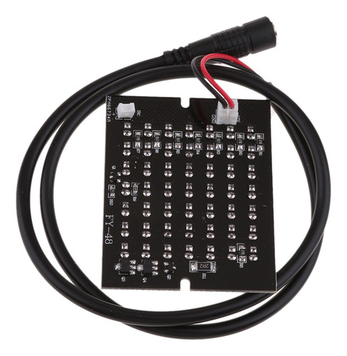 Dc12v 48led 940nm Ir Infrarrojo Luz Iluminador Tablero 90 °