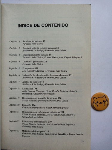 Libro Administracion De Recursos Humanos Arias Galindo 143r8 (Usado)