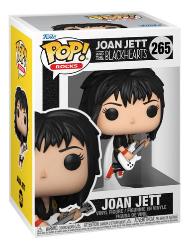 Funko Pop Rocks 265 Original Joan Jett And The Blackhearts