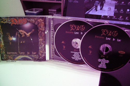 Dio - Inferno - Last In Live - Album Doble - Cd Exc Edfargz
