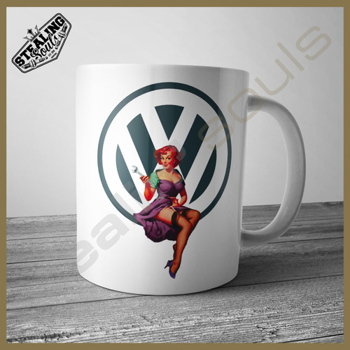 Taza Fierrera - Volkswagen #1198 | Gti / Kombi / Beetle / Vw