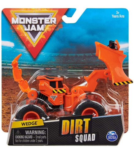 Imagen 1 de 3 de Monster Jam Vehiculo Dirt Squad Surtido Blister 58732 Edu