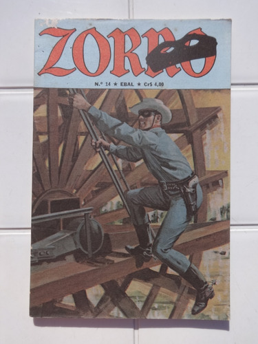 Zorro Nº 14: Volta Ao Lar - Ebal - Em Formatinho - 1977