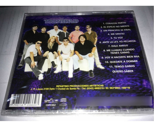 Grupo Trinidad Cumbia Por Excelencia Cd Nuevo Cerrado