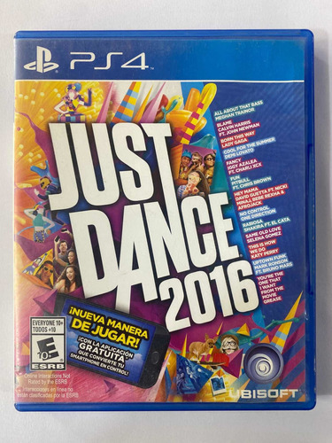 Just Dance 2016 Ps4 Usado Fisico Orangegame Castelar