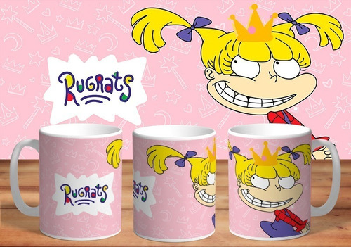 Taza - Tazón De Ceramica Sublimada Los Rugrats: Angelica