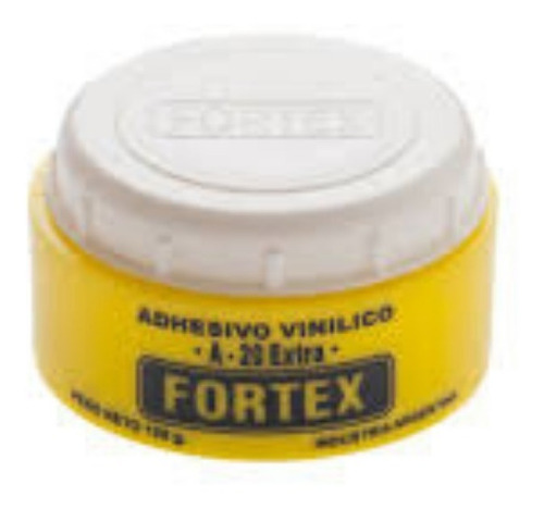 Cola Carpintero Vinilica Fortex X 1/8 Kg Pote 125 Cms 