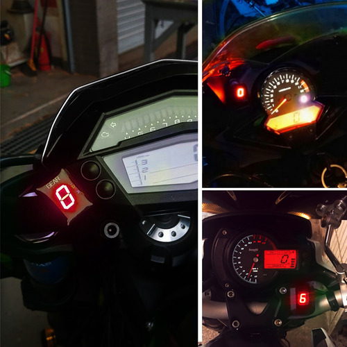 Ecu Plug Gear Indicator, Suporte Digital Para Motocicleta De