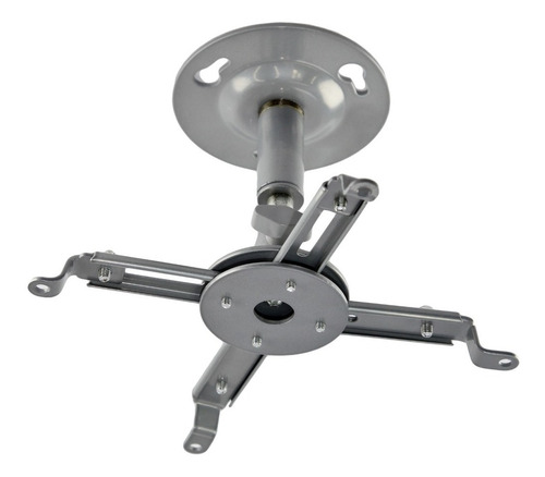 Imagen 7 de 10 de Soporte Proyector Techo 2en1 Universal 360° 40 Cm 10 Kg Htec