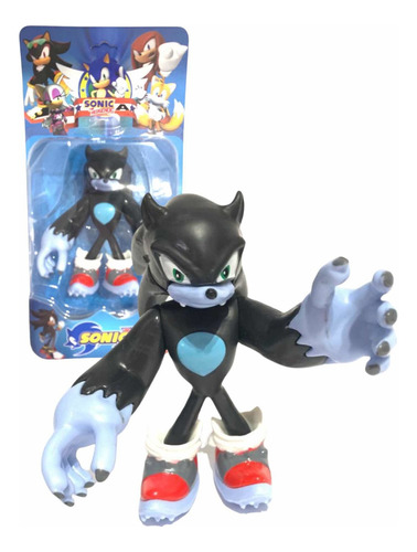 Muñeco Sonic Lobo X 1 Colección Calidad Única 13 Cm ++