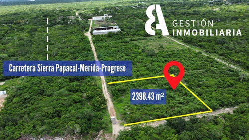 Terreno En Esquina En Venta En Komchen, Yucatán. Ctv126.