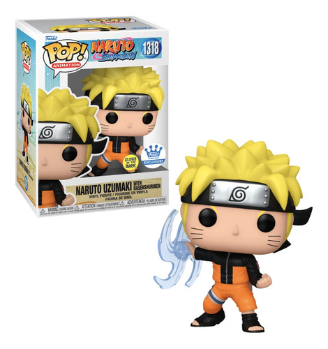 Naruto Rasenshuriken Glow Funko Pop 1318 Shippuden Funkoshop