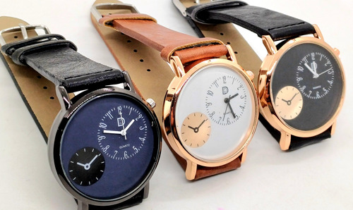 Lote X 3 Billeteras Hombre + 3 Relojes Dia Del Padre Regalo Surtido