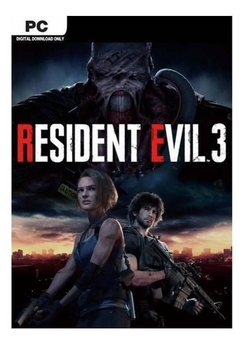 Imagen 1 de 4 de Resident Evil 3 Remake Standard Edition Capcom PC  Digital
