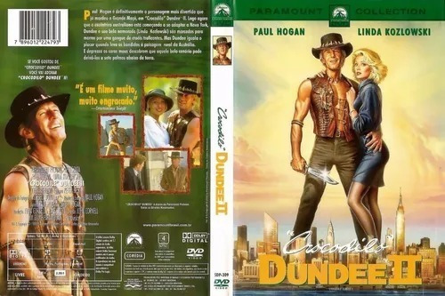 Dvd Crocodilo Dundee 2 - 1988 (dublado Português)