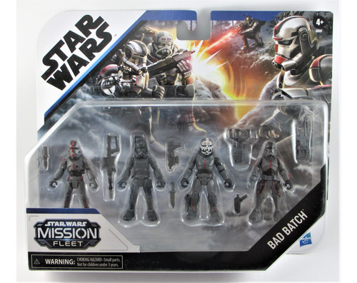 Star Wars 2 Sets: Mission Fleet Bad Batch & Barc Speeder