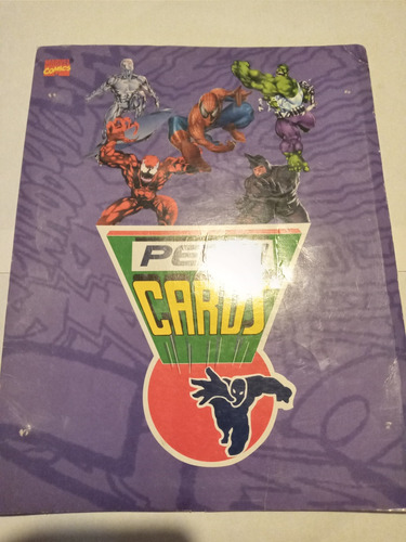 Album Coleccionador Marvel Pepsi Cards Vacio Excelente. Leer