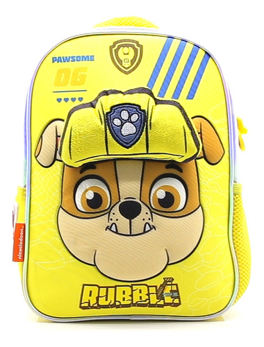 Mochila Espalda Jardin 12 PuLG Paw Patrol Licencia Oficial