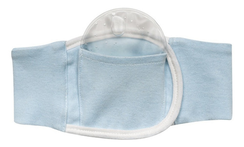Imagem 4 de 5 de Cinta Térmica Para Cólica Com Bolsa Gel Buba Baby Azul