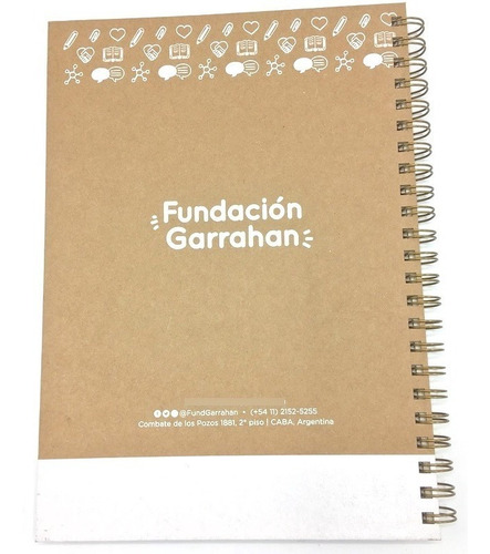 Imagen 3 de 4 de Cuaderno Universitario -tapa Dura- Fundación Garrahan