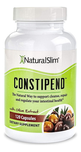 Constipend Naturalslim Frank Suarez Constipación 120 Caps Sabor Sin Sabor