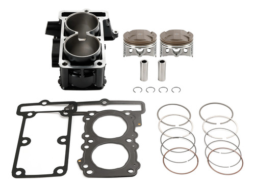 Kit De Pistón Cilíndrico De 67 Mm Para Ex250 Ninja 250 Abs 1