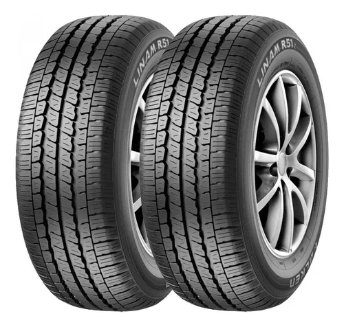 comprar Kit 2 Pneus Falken Aro 14 195\u002F100r14 Linam R51 8 Pr 106\u002F104p