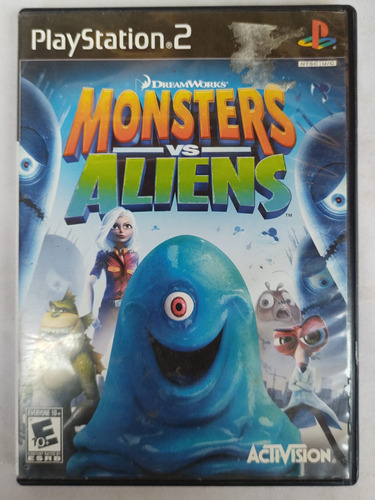 Monsters Vs Aliens Juego Original Ps2 (Reacondicionado)