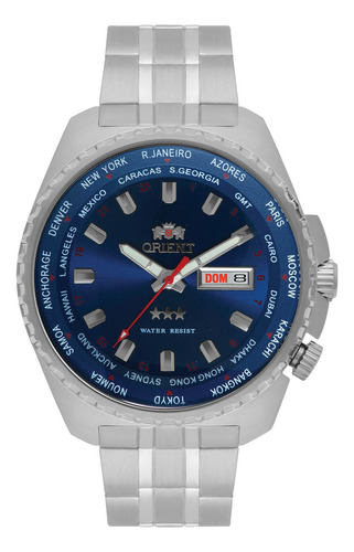 Relógio Orient Automático Gmt 469ss057