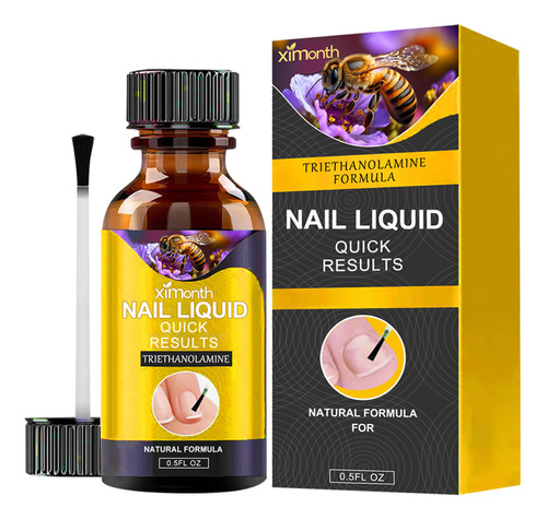 We Bee Nail Care, Líquido Reparador De Uñas, Suavizante, Par