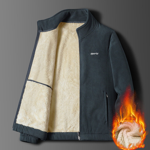 Blusas Masculinas Acolchoadas E Espessadas, Gola De Lã Fall