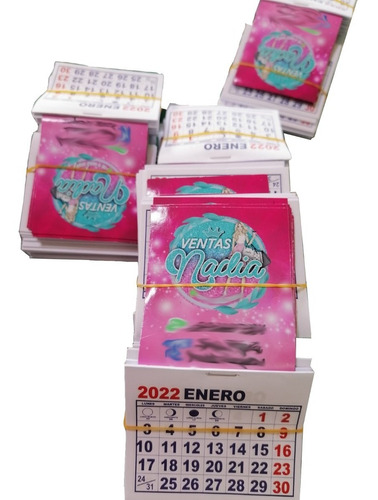 50 Mini Calendarios Imantados 2023 Personalizados