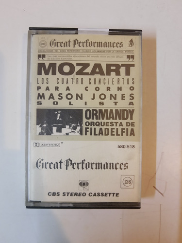 Ca 0080 - Mozart - Los Cuatro Conciertos Para Corno - Jone 