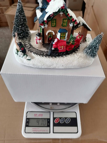 Y Christmas Hut, Snow House With Led Color Lights, Lighted C