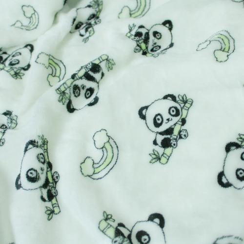 Cobija Para Bebé Calientita Frazada Suave Cobertor Infantil Color Verde Claro Felpa