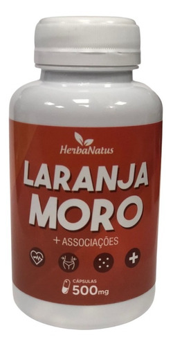 Laranja Moro Associações 60 Caps