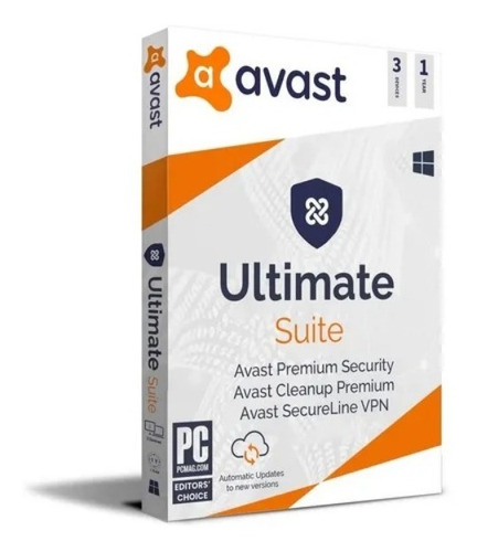 Antivirus Avast Ultimate 10 Pc 10 Dispositivo 1 Año Original