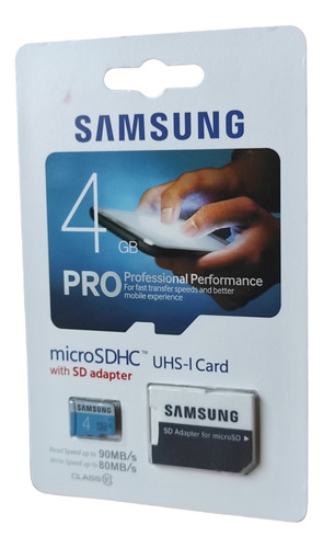 Memoria Micro Sd Samsung 4g 