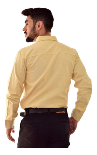 Camisa Social Slim Fit Bolinha Pronta Entrega - 4 Cores