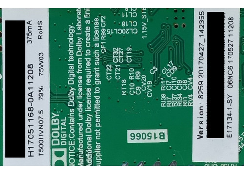 Main Fuente Element E17134-1-sy Tp.ms3393.pb801 Mdl Elfw5017 (Usado)