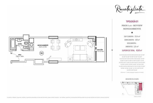 Imagen 3 de 30 de Venta Departamento De 1 Ambiente En Construccion En Belgrano