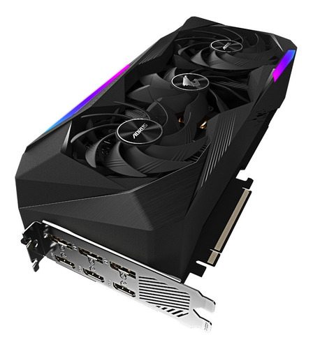 Tarjeta De Video Aorus Geforce Rtx 3070 Ti Master 8g Rgb Lcd