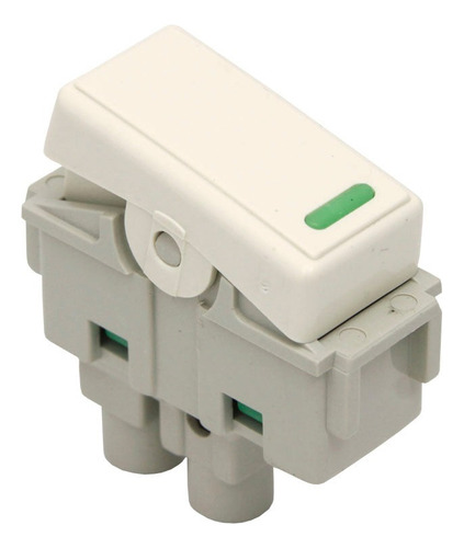 Apagador De Tecla Marfil Yeilite 127v-10a Tipo Venecia 10 Pz Color Crema