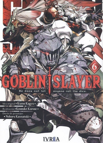Goblin Slayer 6, De Kumo, Kagyu. Editorial Ivrea, Tapa Blanda En Español