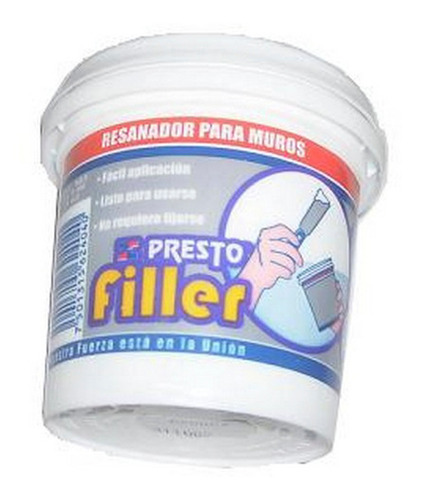 Resanador Acrilico Flexible Base Agua Interiores Presto 2401