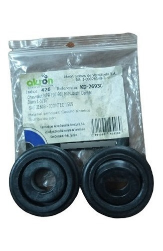 Kit Gomas Cilindro De Freno Npr / Mitsubishi Canter 1-5/16