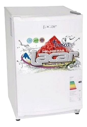 Heladera Sin Freezer Lacar M30 81lts Color Blanco